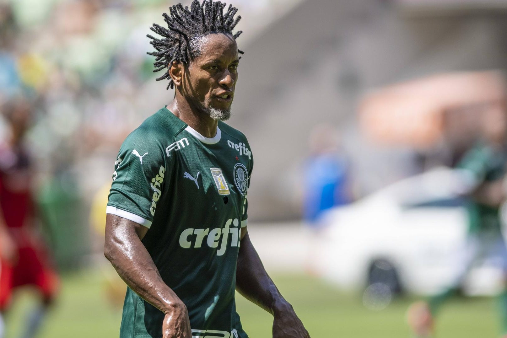 Zé Roberto 2019 bei einem Benefizspiel im Palmeiras-Trikot: Der 47-Jährige hält sich weiter fit.