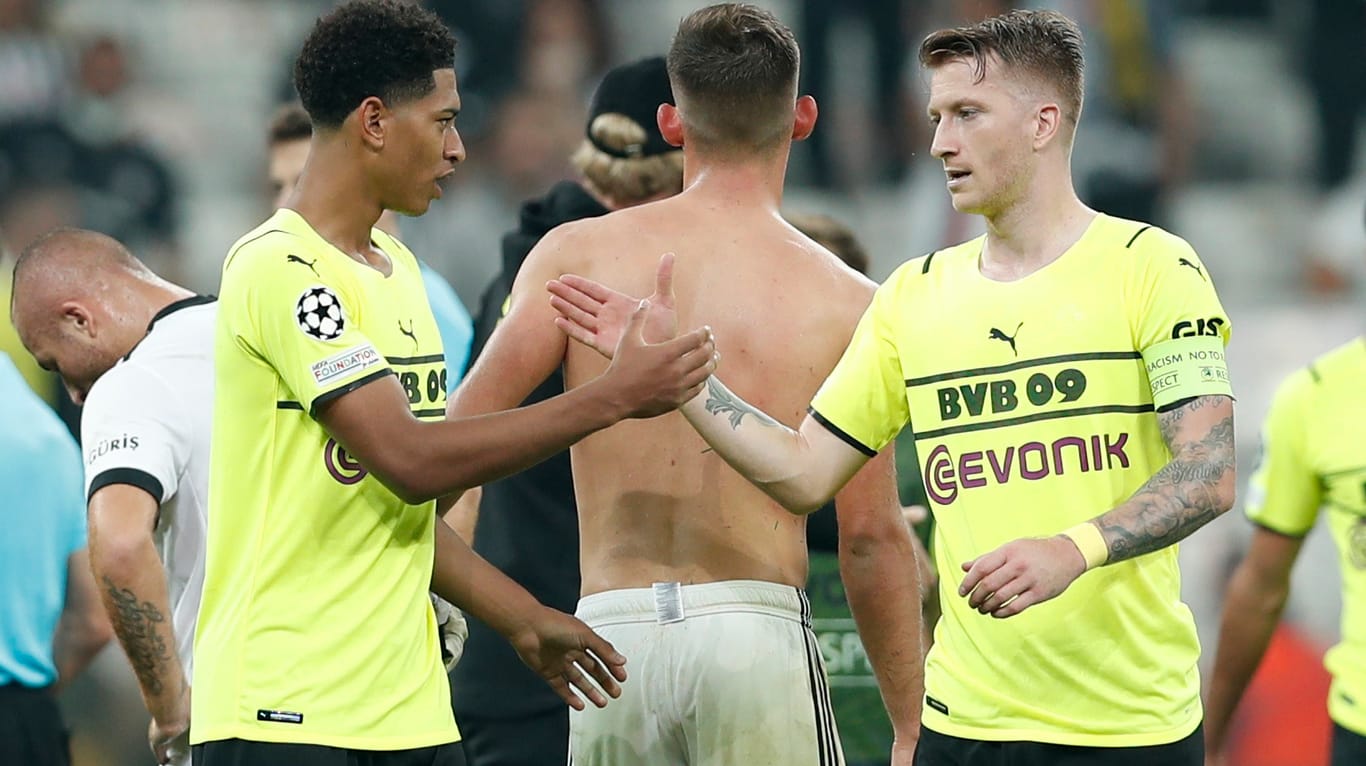 Stein des Anstoßes: Das BVB-Trikot im Spiel der Dortmunder bei Besiktas.