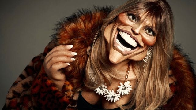 Heidi Klum als Promi-Puppe.