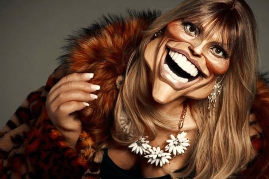 Heidi Klum als Promi-Puppe.