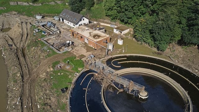 Kläranlagen im Flutgebiet an der Ahr Kläranlagen im Flutgebiet an der Ahr