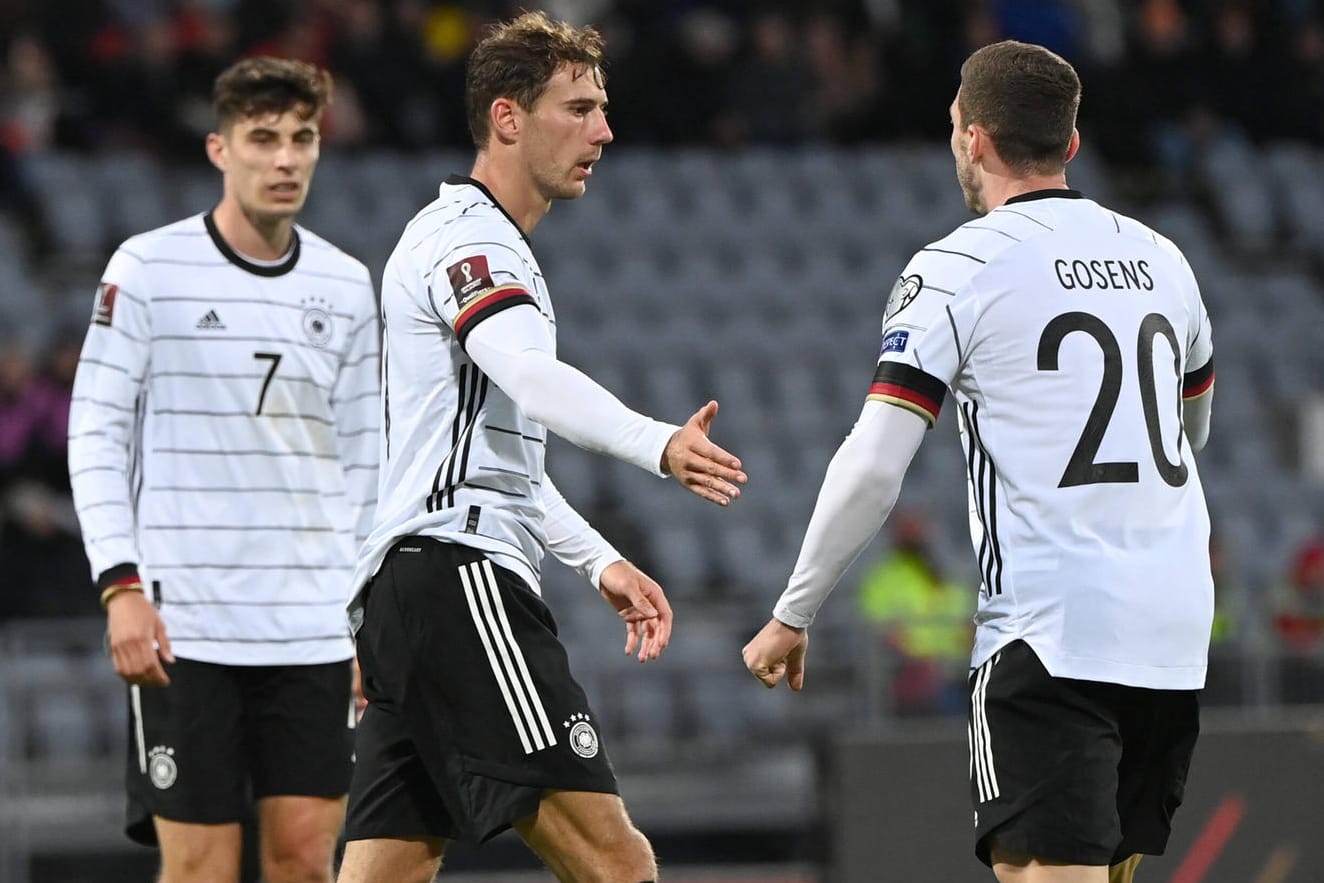 Die DFB-Auswahl feiert einen Treffer beim Sieg über Island: Die Leistungen in der WM-Quali haben positive Folgen für die Weltrangliste.