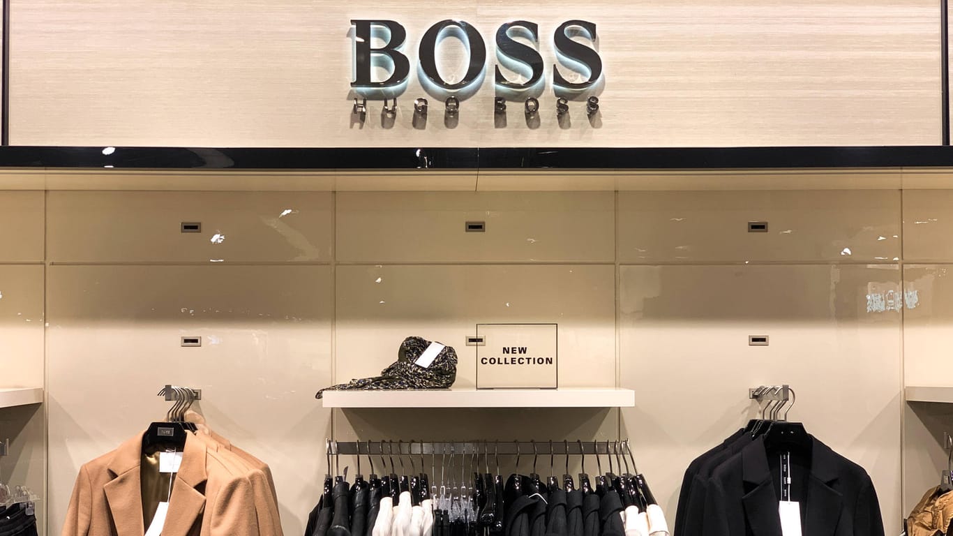 Hugo-Boss-Geschäft in Polen (Symbolbild): Der Modekonzern will zukaufen.
