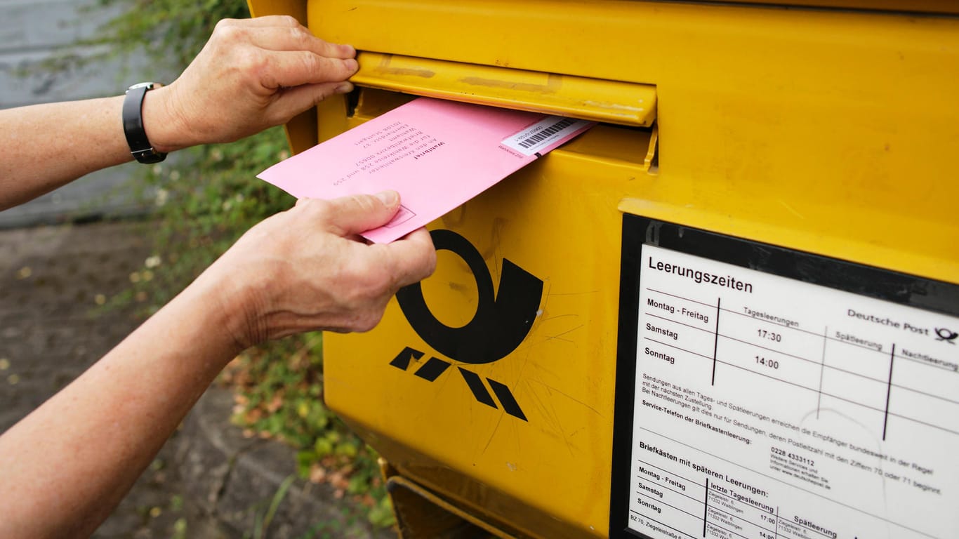 Bundestagswahl: Immer mehr Deutsche steigen auf Briefwahl um.