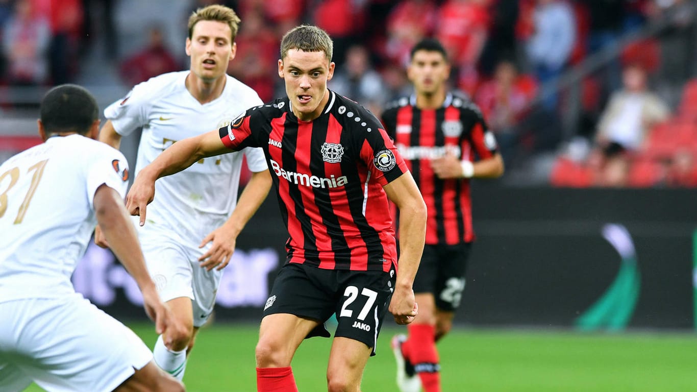 Florian Wirtz: Das Top-Talent bringt Leverkusen gegen Ferencvaros in Führung.