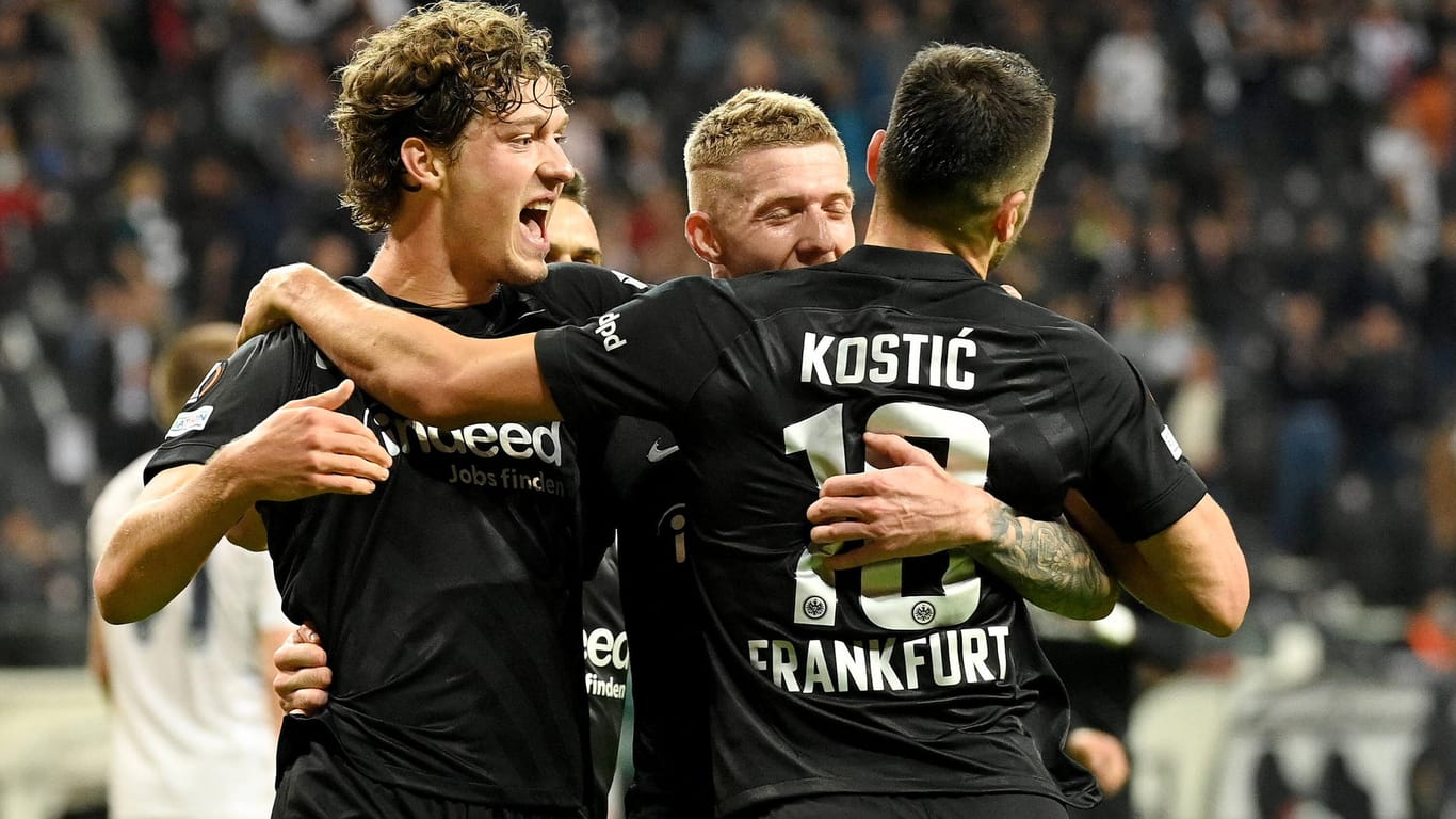 Europa League: Eintracht Frankfurt glich vor der Pause gegen Fenerbahce aus.
