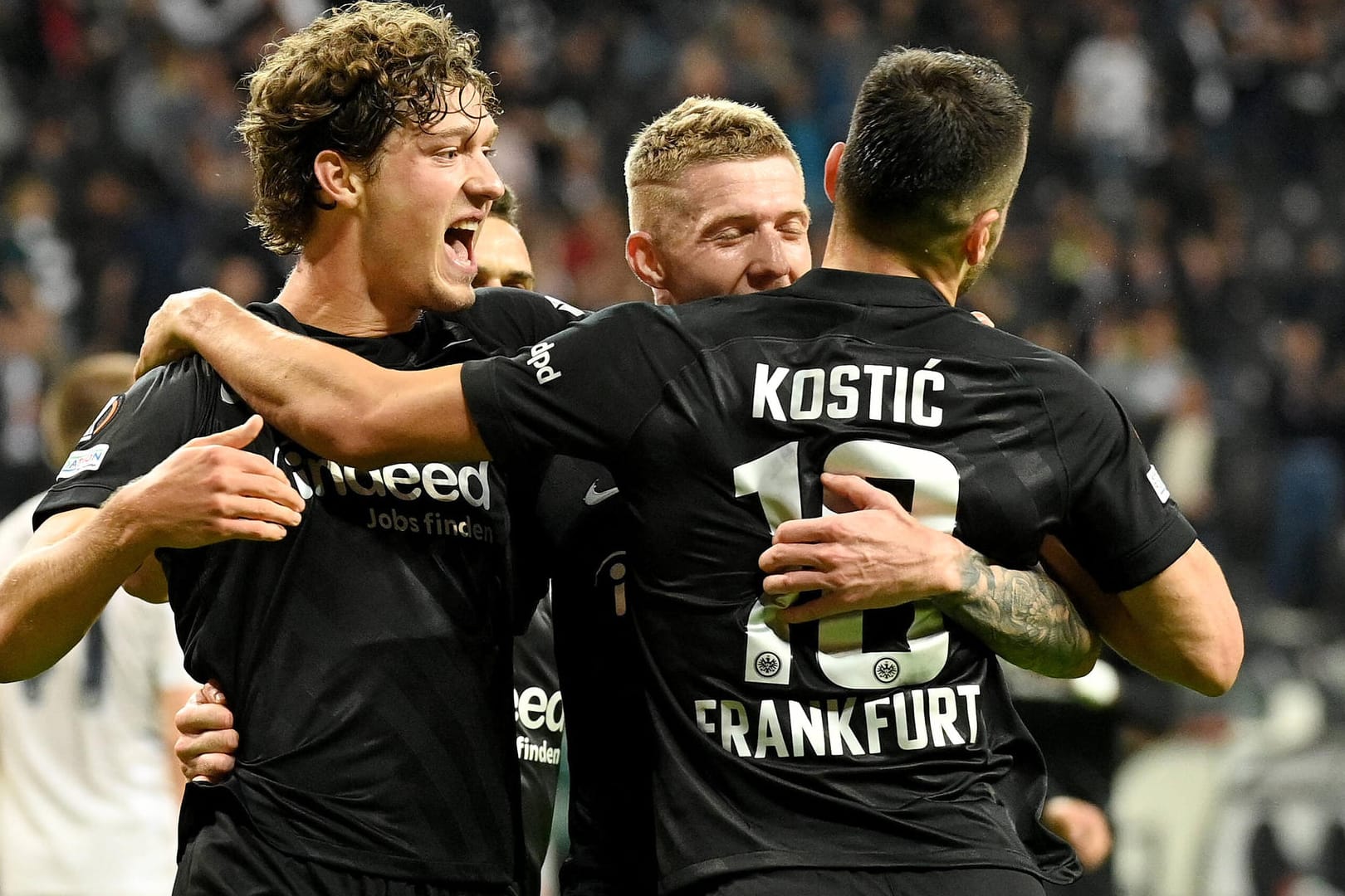 Europa League: Eintracht Frankfurt glich vor der Pause gegen Fenerbahce aus.