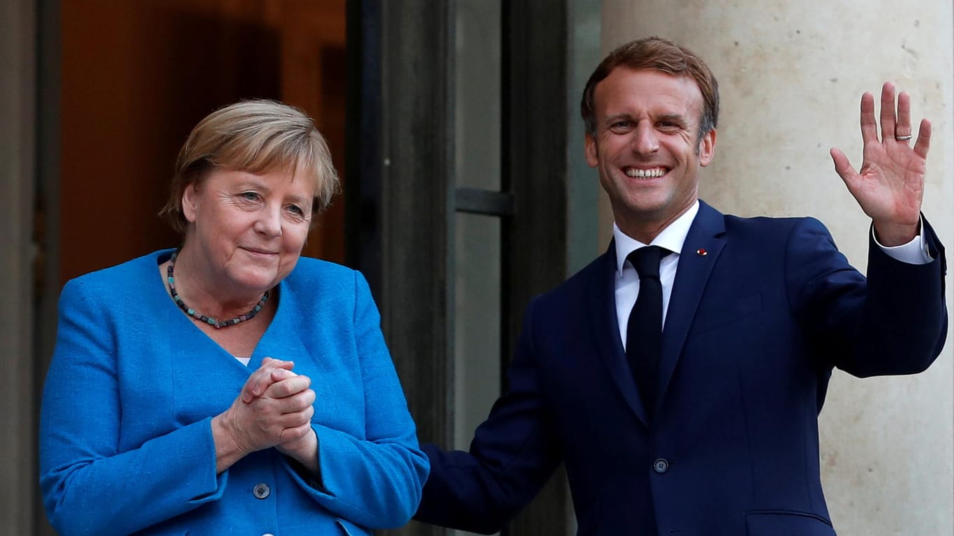 Emmanuel Macron und Angela Merkel in Paris: Das letzte offizielle Treffen der beiden war es nicht.