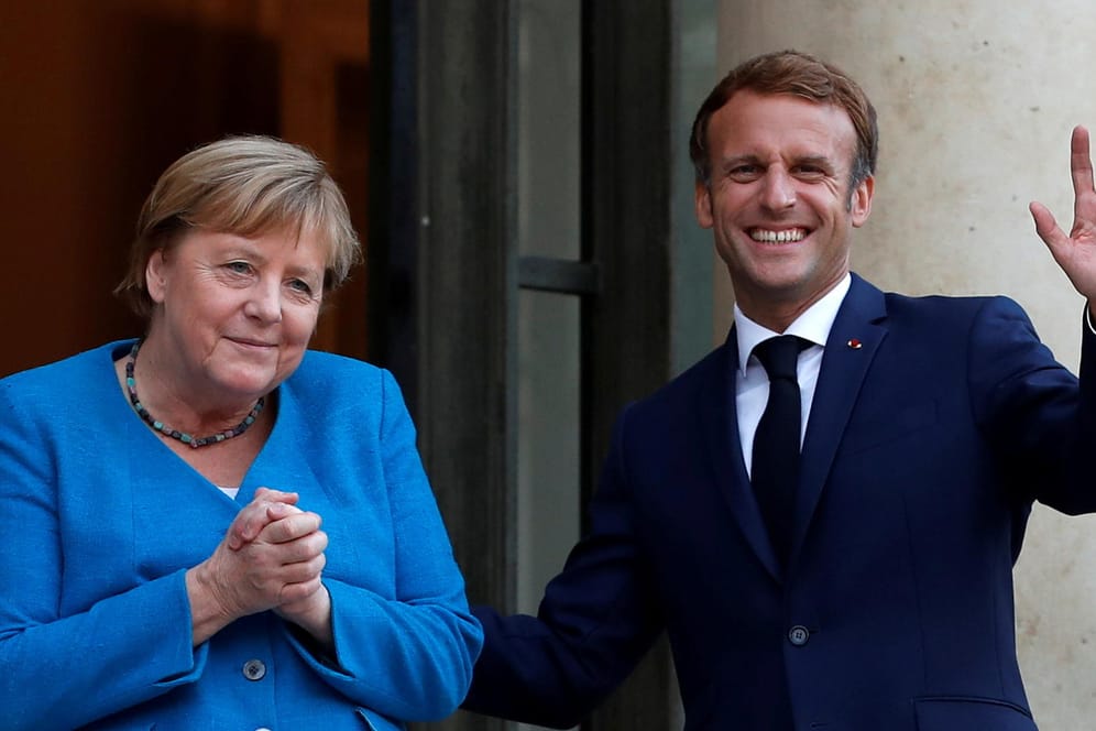 Emmanuel Macron und Angela Merkel in Paris: Das letzte offizielle Treffen der beiden war es nicht.