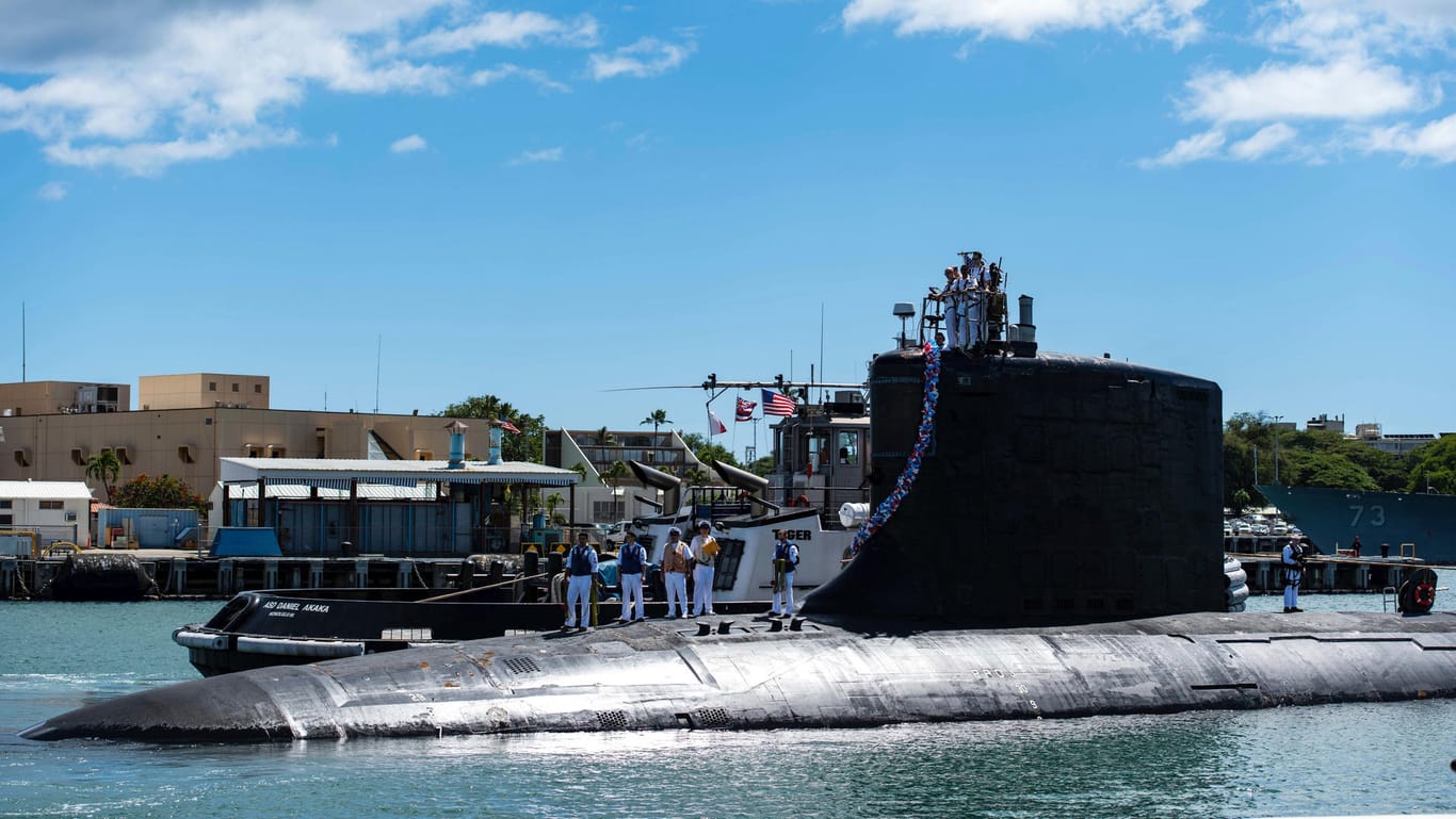Schnellangriffs-U-Boot USS Illinois (SSN 786): Großbritannien hat Kritik aus Frankreich an der neuen Sicherheitsallianz mit den USA und Australien zurückgewiesen.