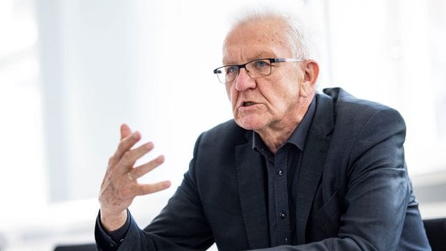 Ministerpräsident Winfried Kretschmann Ministerpräsident Winfried Kretschmann
