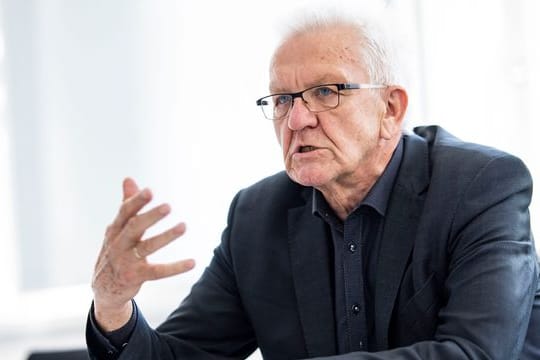 Ministerpräsident Winfried Kretschmann