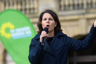Wahlkampf Grüne mit Kanzlerkandidatin Annalena Baerbock