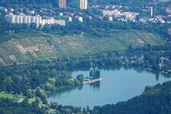 Der Max-Eyth-See in Stuttgart (Archivbild): Hier sollen weitere Partys verhindert werden.