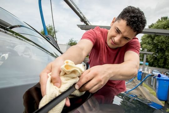 Die Wischerlippen von Scheibenwischern sind empfindlich.