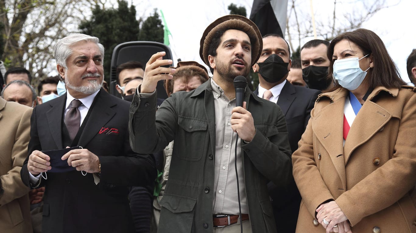 Ahmad Massoud in Paris: Sein Vater war Nationalheld, nun führt er den Widerstand gegen die Taliban im Pandschir-Tal an.