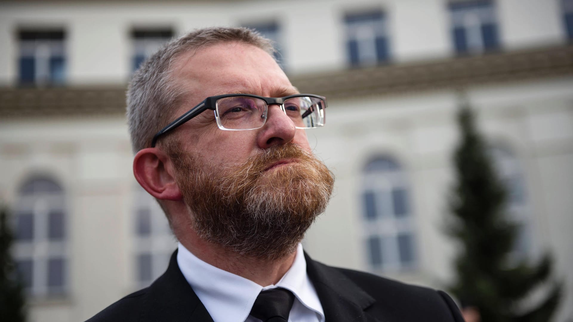 Grzegorz Braun: Er kandidierte bereits bei der Präsidentenwahl in Polen und erreichte weniger als ein Prozent der Stimmen.