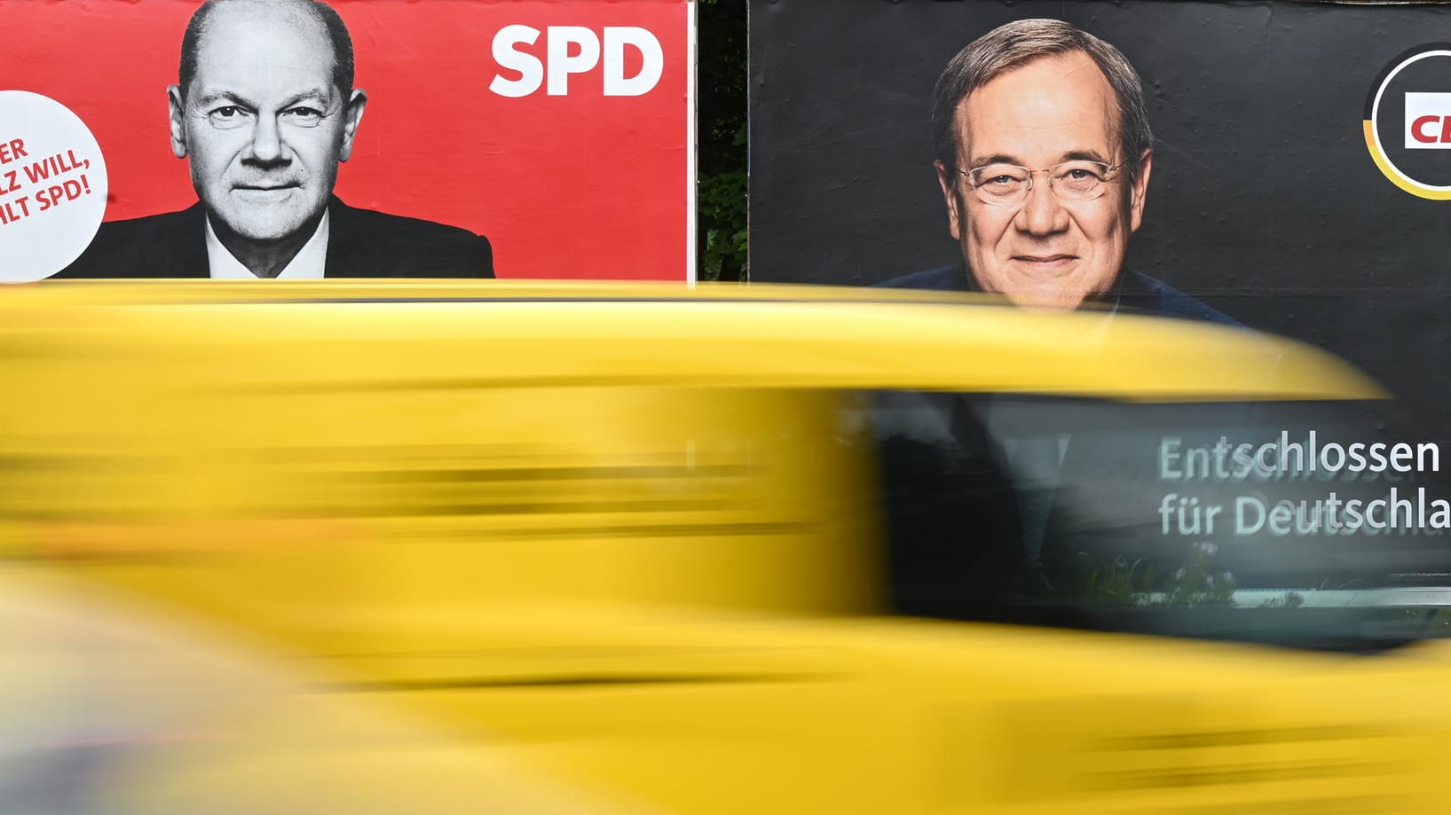 Einer wird (wahrscheinlich) gewinnen: Olaf Scholz und Armin Laschet