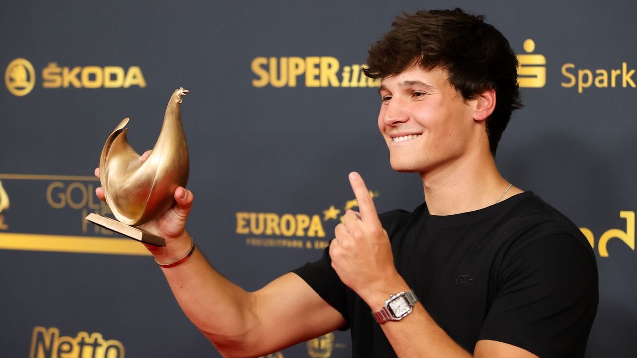 Wincent Weiss kennt das Gefühl, eine Goldene Henne zu gewinnen.