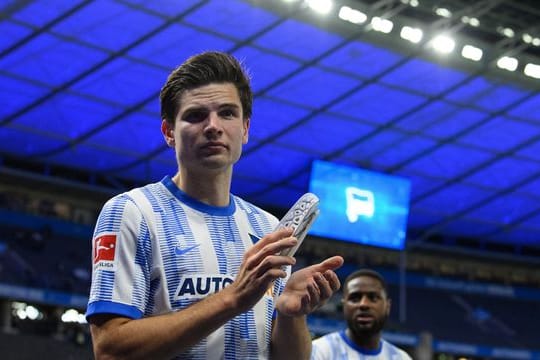 Jurgen Ekkelenkamp war der Matchwinner für die Berliner Hertha.