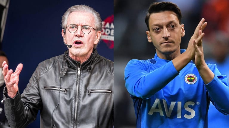 Jürgen Todenhöfer und Mesut Özil (Kollage): Der Chef einer Kleinstpartei erhält im Wahlkampf Unterstützung durch den ehemaligen Fußball-Nationalspieler.