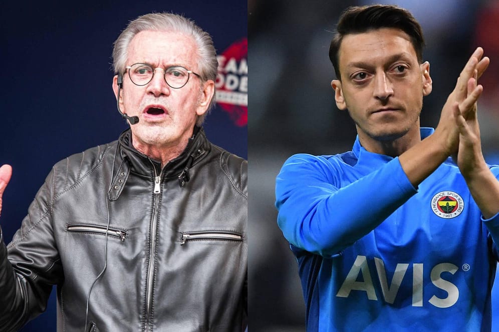 Jürgen Todenhöfer und Mesut Özil (Kollage): Der Chef einer Kleinstpartei erhält im Wahlkampf Unterstützung durch den ehemaligen Fußball-Nationalspieler.