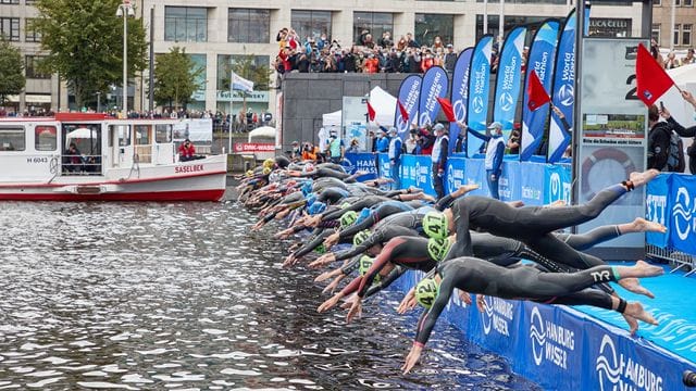 ITU World Triathlon Series/Weltmeisterschaft in Hamburg