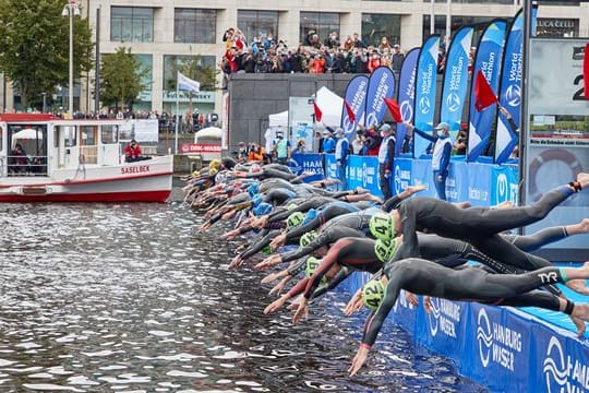 ITU World Triathlon Series/Weltmeisterschaft in Hamburg