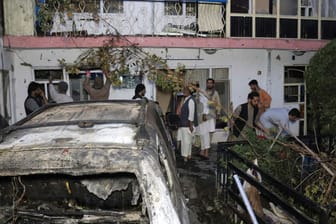 Nach dem US-Drohnenangriff in Kabul: Bei der Attacke kamen mehrere Unschuldige, darunter auch Kinder, ums Leben.