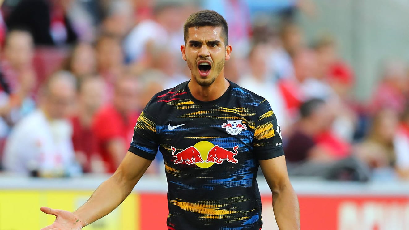 André Silva: Leipzigs Torjäger machte in Köln nicht seine beste Partie.