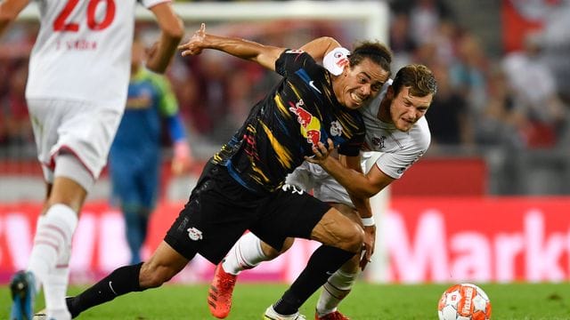 Yussuf Poulsen gegen Luca Kilian Yussuf Poulsen gegen Luca Kilian