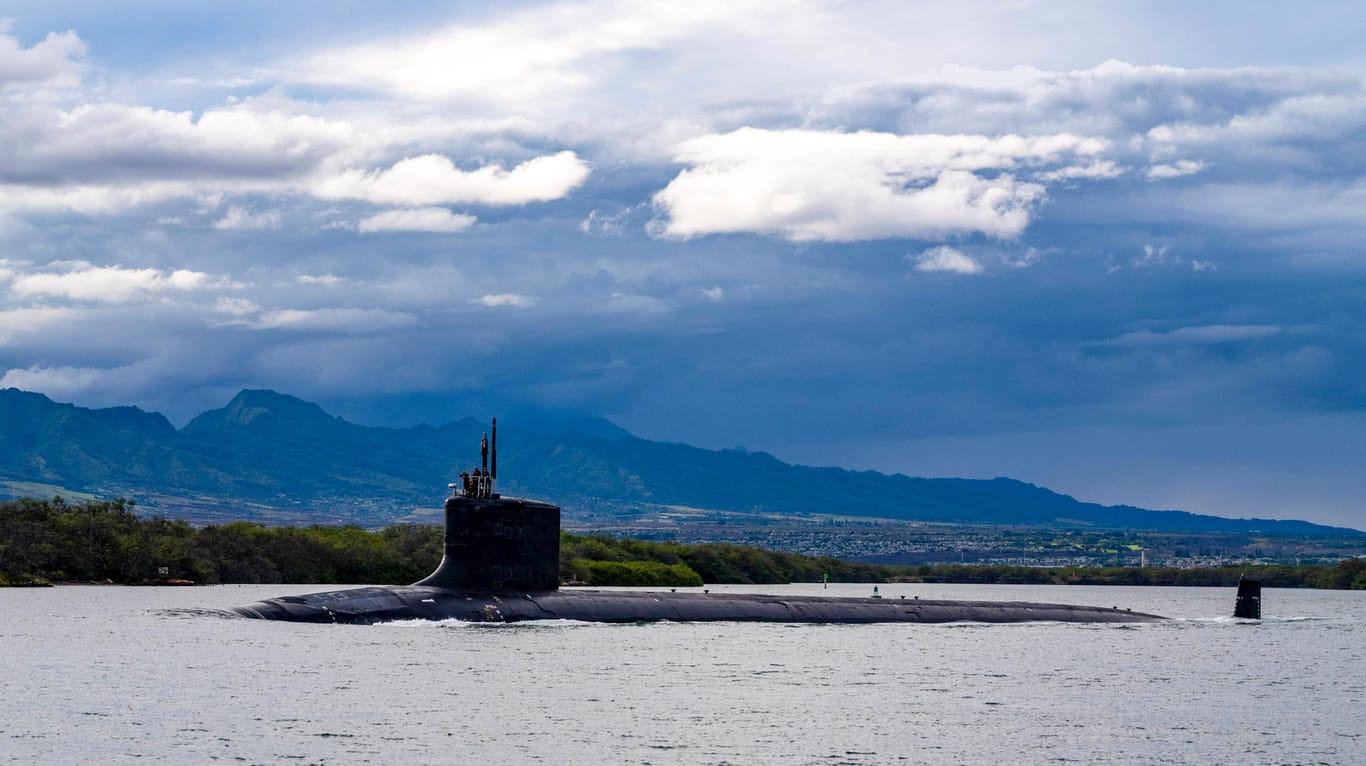 Ein US-U-Boot von der Militärbasis Pearl Harbor: Die Amerikaner wollen Australien beim Bau von Atom-U-Booten unterstützen, dafür verzichtet das Land auf neue Boote aus Frankreich. (Archivfoto)