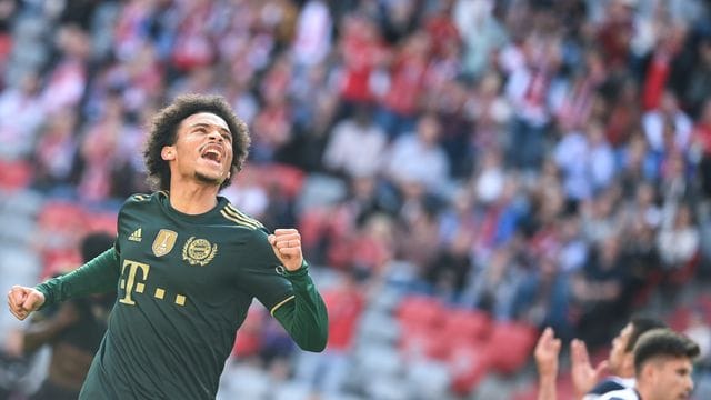 Bayern Münchens Leroy Sané machte gegen den VfL Bochum ein ganz starkes Spiel. Bayern Münchens Leroy Sané machte gegen den VfL Bochum ein ganz starkes Spiel.