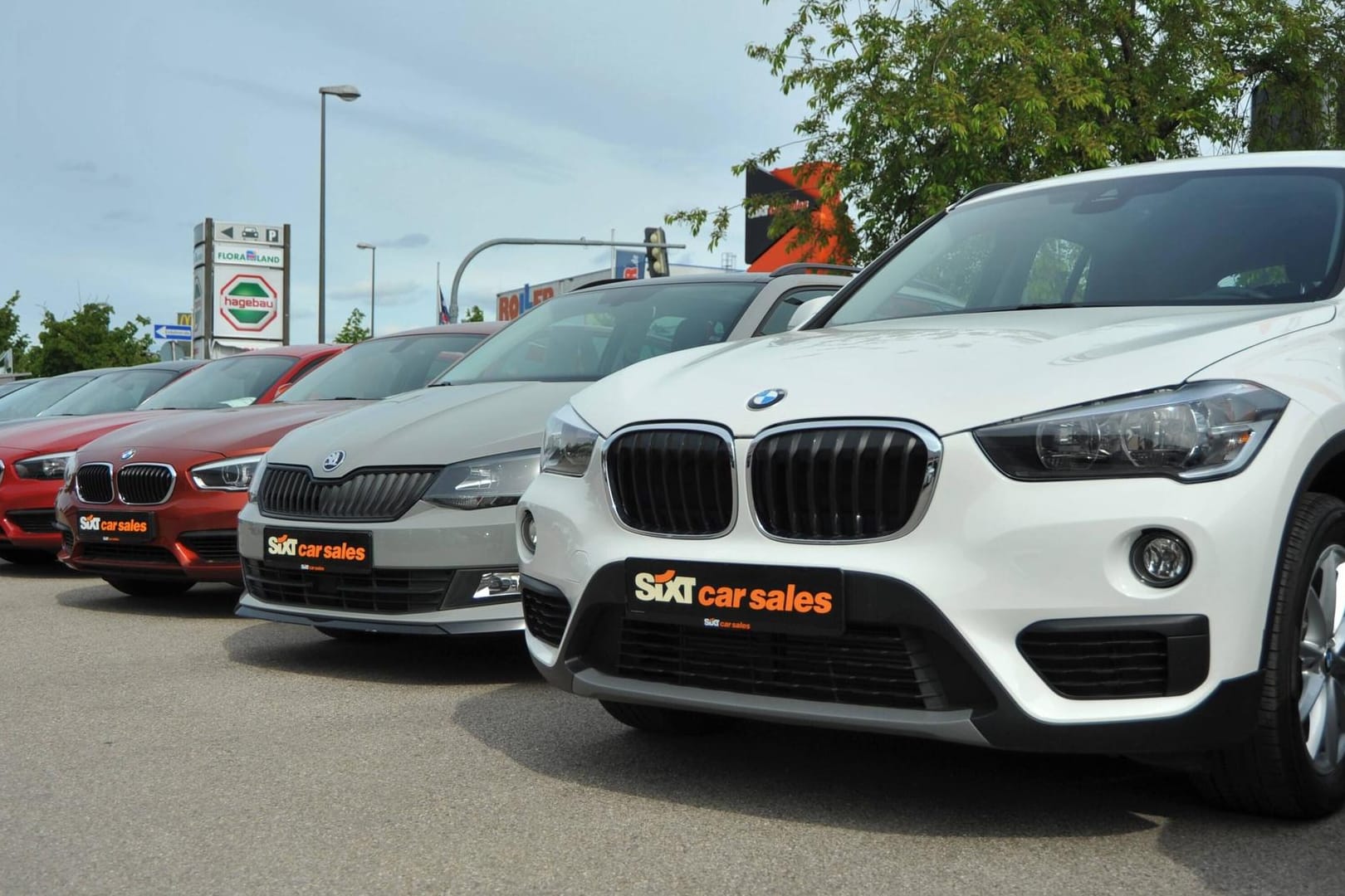 Sixt (Symbolbild): Der Autovermieter kann derzeit nicht alle Fahrzeuge anbieten.