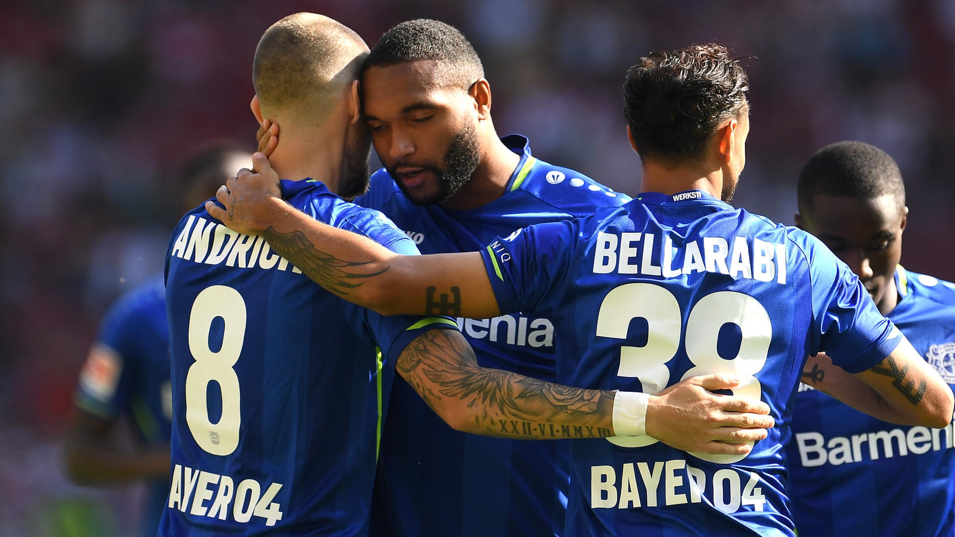 Budnesliga: Bayer Leverkusen rettete seinen Vorsprung über die Zeit. Budnesliga: Bayer Leverkusen rettete seinen Vorsprung über die Zeit.