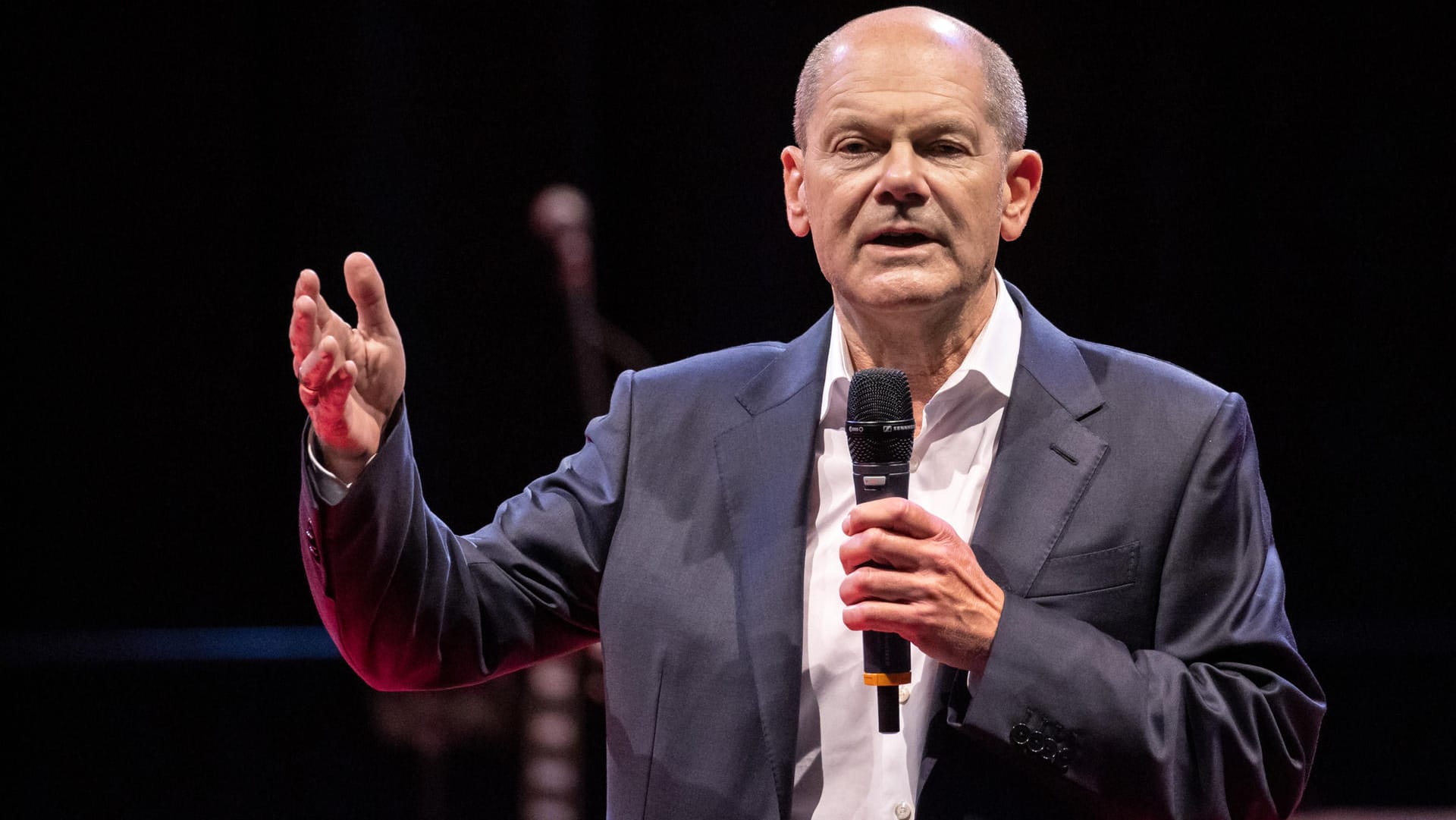 Olaf Scholz: Der SPD-Kanzlerkandidat konnte auch beim letzten TV-Triell überzeugen.
