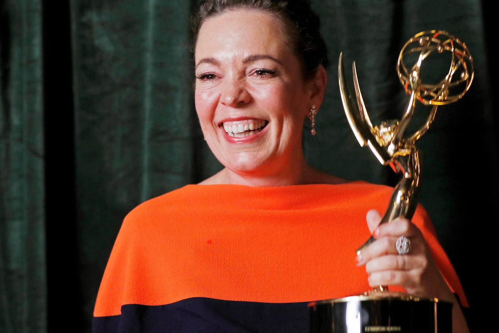 Olivia Colman wurde für ihre Darbietung der Queen in "The Crown" geehrt.