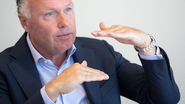 Vorstandschef ING, Nick Jue, gestikuliert Vorstandschef ING, Nick Jue, gestikuliert