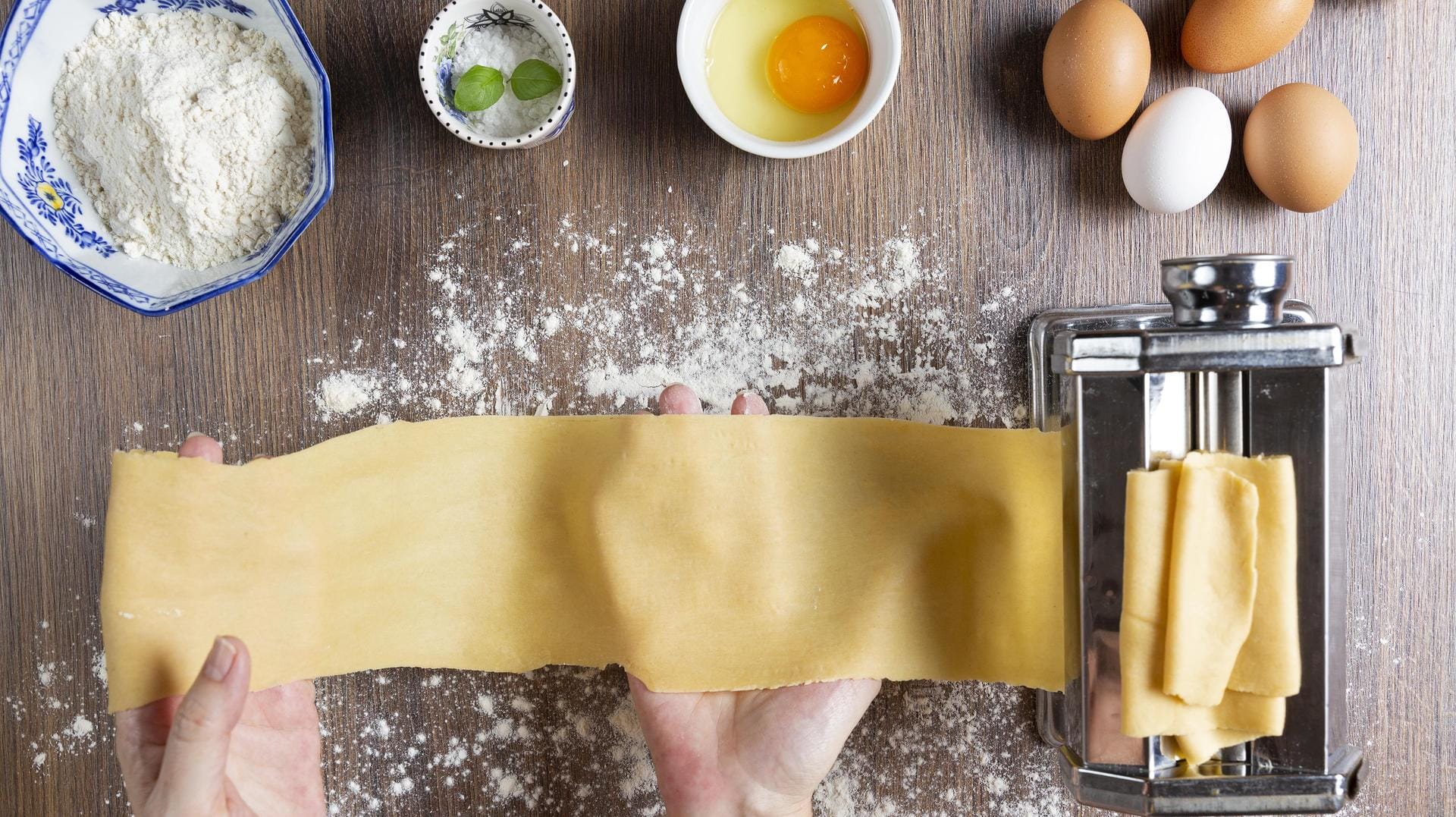 Leckere Pasta gelingt schnell und einfach mit einer guten Nudelmaschine.