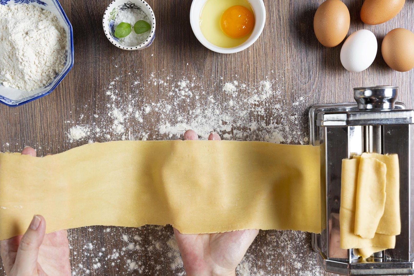 Leckere Pasta gelingt schnell und einfach mit einer guten Nudelmaschine.