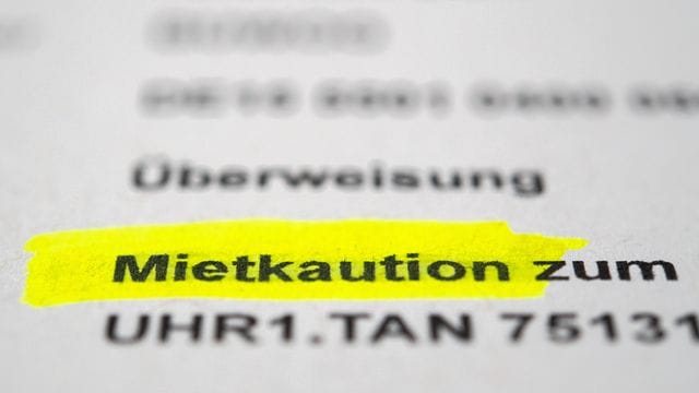 Zu Beginn eines Mietverhältnisses muss in der Regel eine Kaution gezahlt werden.