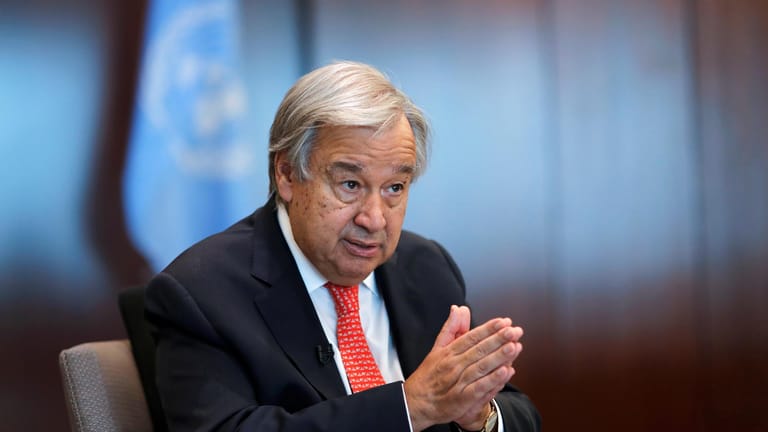 Antonio Guterres: Der UN-Generalsekretär hat vor einem erneuten "Kalten Krieg" zwischen den Supermächten USA und China gewarnt.