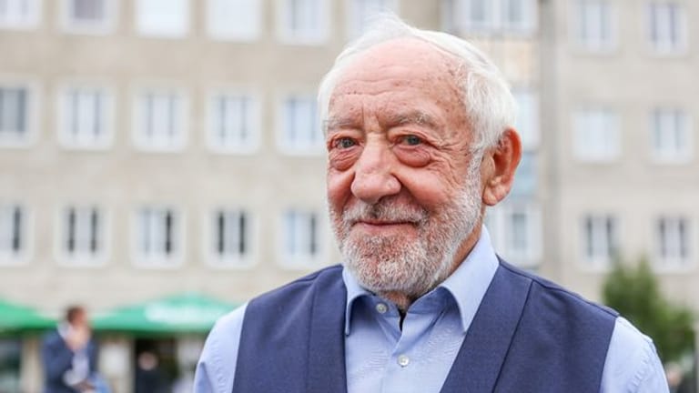 Dieter Hallervorden, Schauspieler, Komiker und Theaterleiter, möchte ein Theater in Dessau eröffnen.