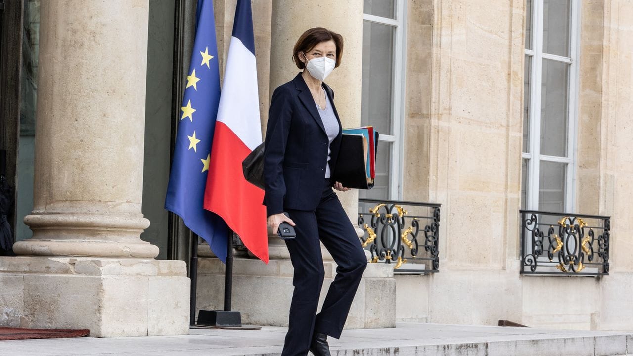 Die französische Verteidigungsministerin Florence Parly in Paris.
