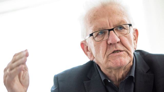 Ministerpräsident Winfried Kretschmann Ministerpräsident Winfried Kretschmann