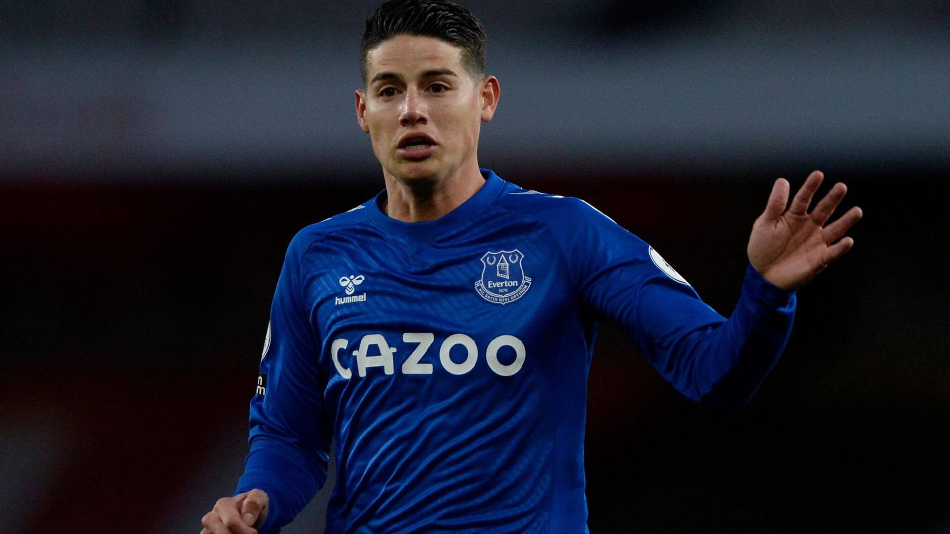 Bald nicht mehr im Everton-Trikot? James Rodriguez steht vor dem Abschied von der Merseyside.