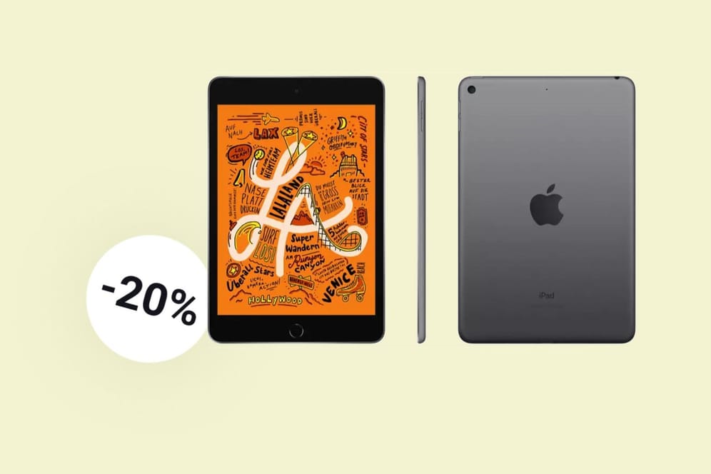 Sichern Sie sich das Apple iPad Mini zum Rekordpreis.