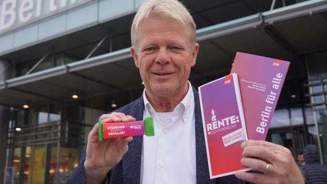 Der DGB-Bundesvorsitzende Reiner Hoffmann