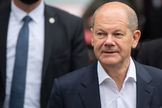 Olaf Scholz in Wolfsburg