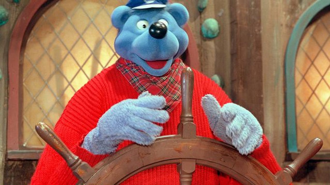 Käpt'n Blaubär in einer Szene aus "30 Jahre Käpt’n Blaubär - Eine Reise durch sein Seemannsgarn".